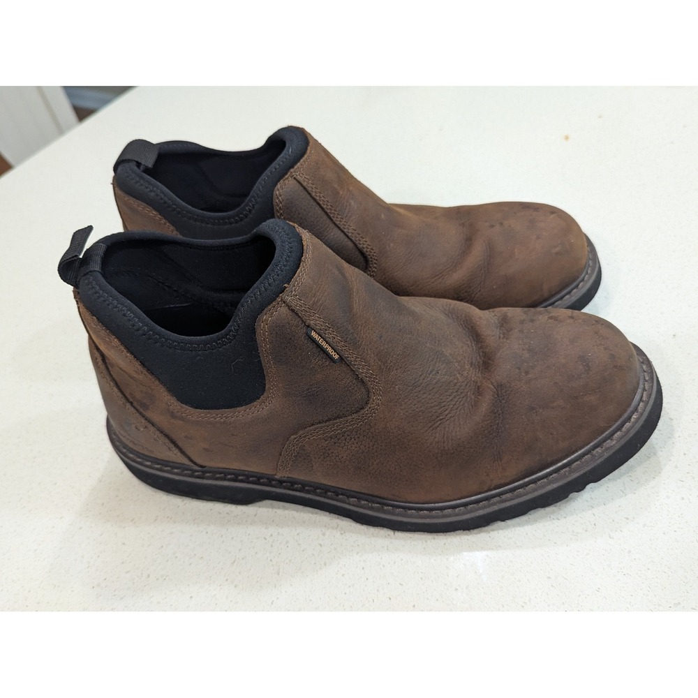 Carhartt CMS4190 Romeo Work Boots Brown Leather Waterproof EH‎ 11.5W